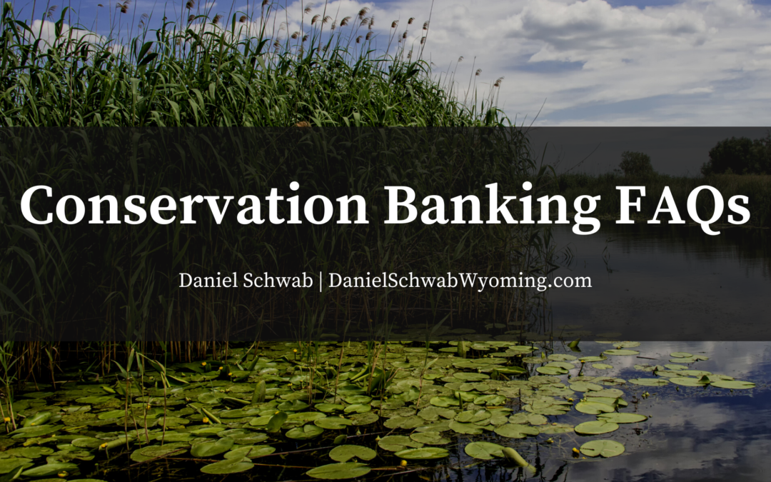 Conservation Banking FAQs