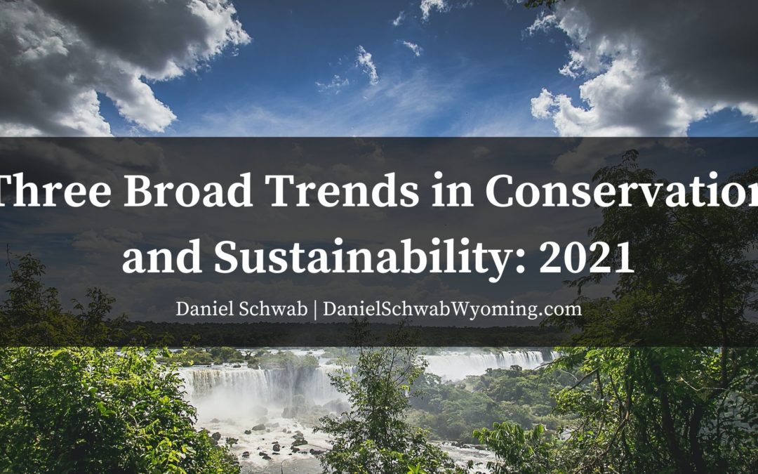 Three Broad Trends in Conservation and Sustainability: 2021